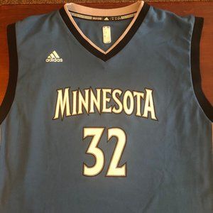 Adidas Timberwolves KAT Jersey size XL